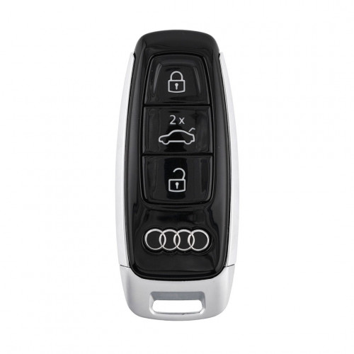 Ключ Audi A6 C8, 3кнопки, черный